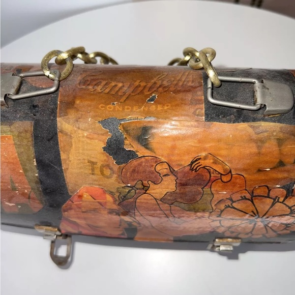 Vintage Art Decoupage 1972 MOD Dome LUNCHBOX Psychedelic. - Picture 5 of 6